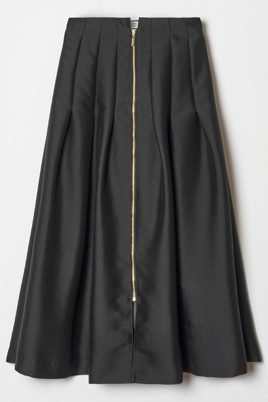 【アルアバイル/allureville】の【LOULOU WILLOUGHBY】ジップアップタックスカート 人気、トレンドファッション・服の通販 founy(ファニー) 　ファッション　Fashion　レディースファッション　WOMEN　スカート　Skirt　ロングスカート　Long Skirt　ジップアップ　Zip Up　フレア　Flare　ミドル　Middle　ロング　Long　other-2|ID: prp329100003789337 ipo3291000000031263598
