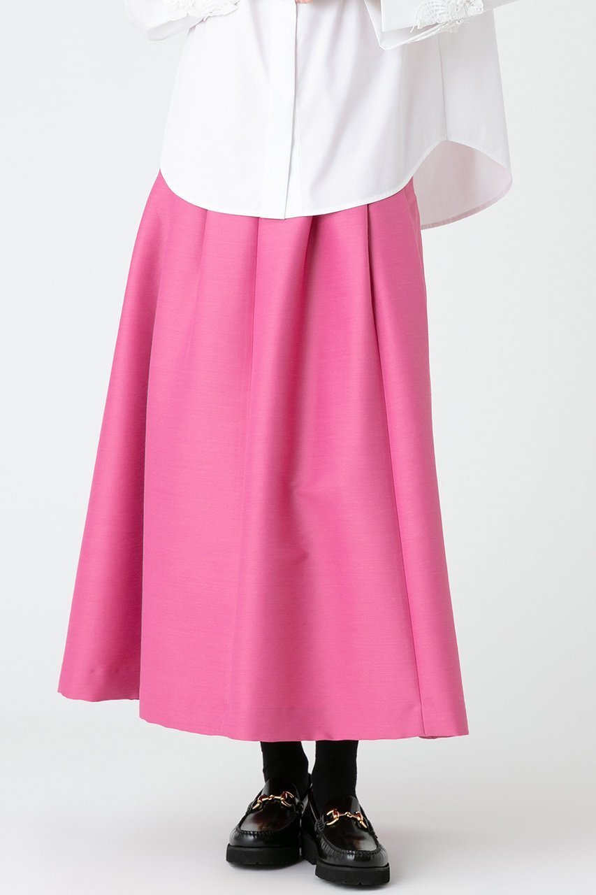 【アルアバイル/allureville】の【LOULOU WILLOUGHBY】ジップアップタックスカート 人気、トレンドファッション・服の通販 founy(ファニー) 　ファッション　Fashion　レディースファッション　Fashion for Women　スカート　Skirts　ロングスカート　Long Skirts / Maxi & Midi Skirts　ジップアップ　Zip-Up, Full Zip　フレア　Flare, Flared　ミドル　Middle Length, Mid Height　ロング　Long, Long-Length　other-5|ID: prp329100003789337 ipo3291000000035950345