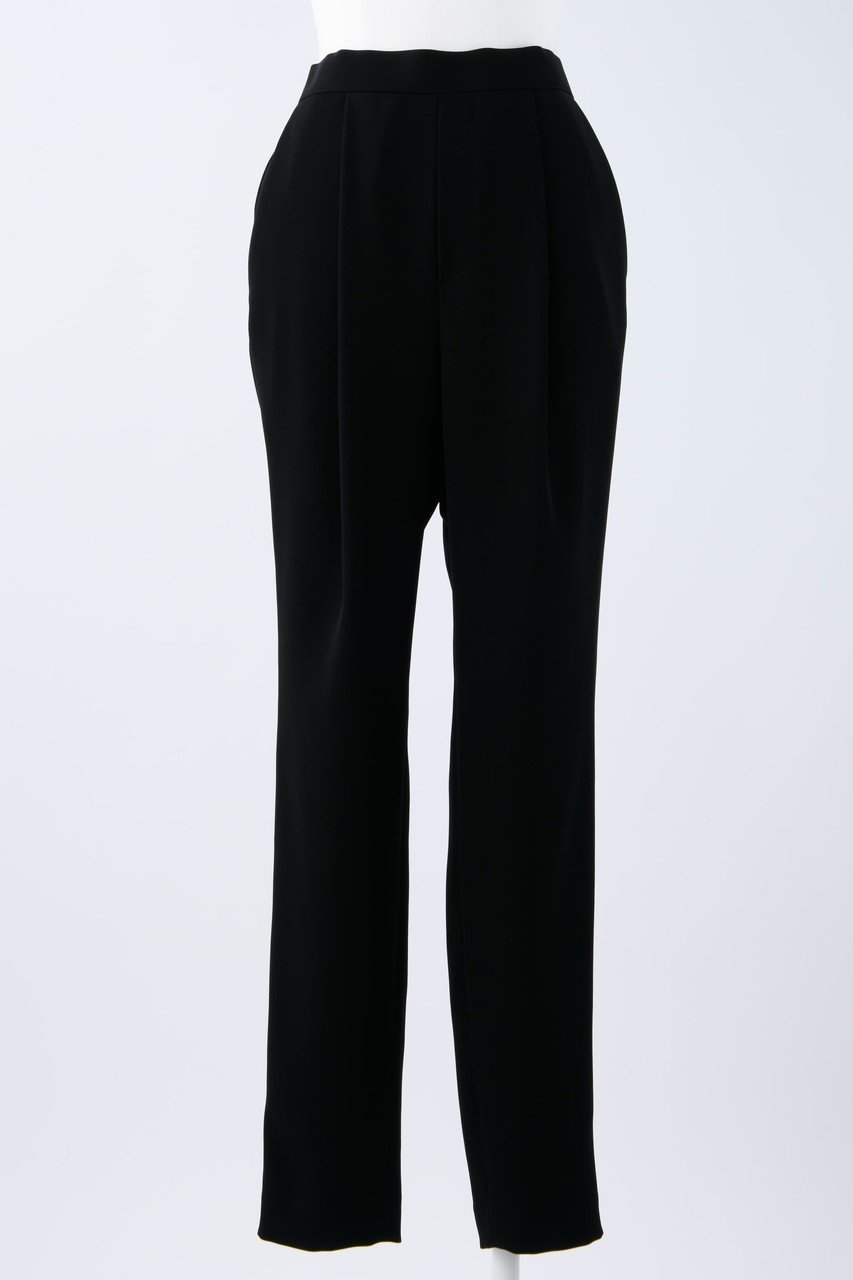 【エンフォルド/ENFOLD】の【The Formal】PEツイル ゴムジョッパーズ/パンツ インテリア・キッズ・メンズ・レディースファッション・服の通販 founy(ファニー) 　ファッション　Fashion　レディースファッション　Fashion for Women　パンツ　Pants & Trousers　ツイル　Twist, Twisted Detail　エレガント 上品　Elegant　人気　Popular, Best Seller　定番　Standard, Basic Item　ブラック|ID: prp329100003789358 ipo3291000000035811329