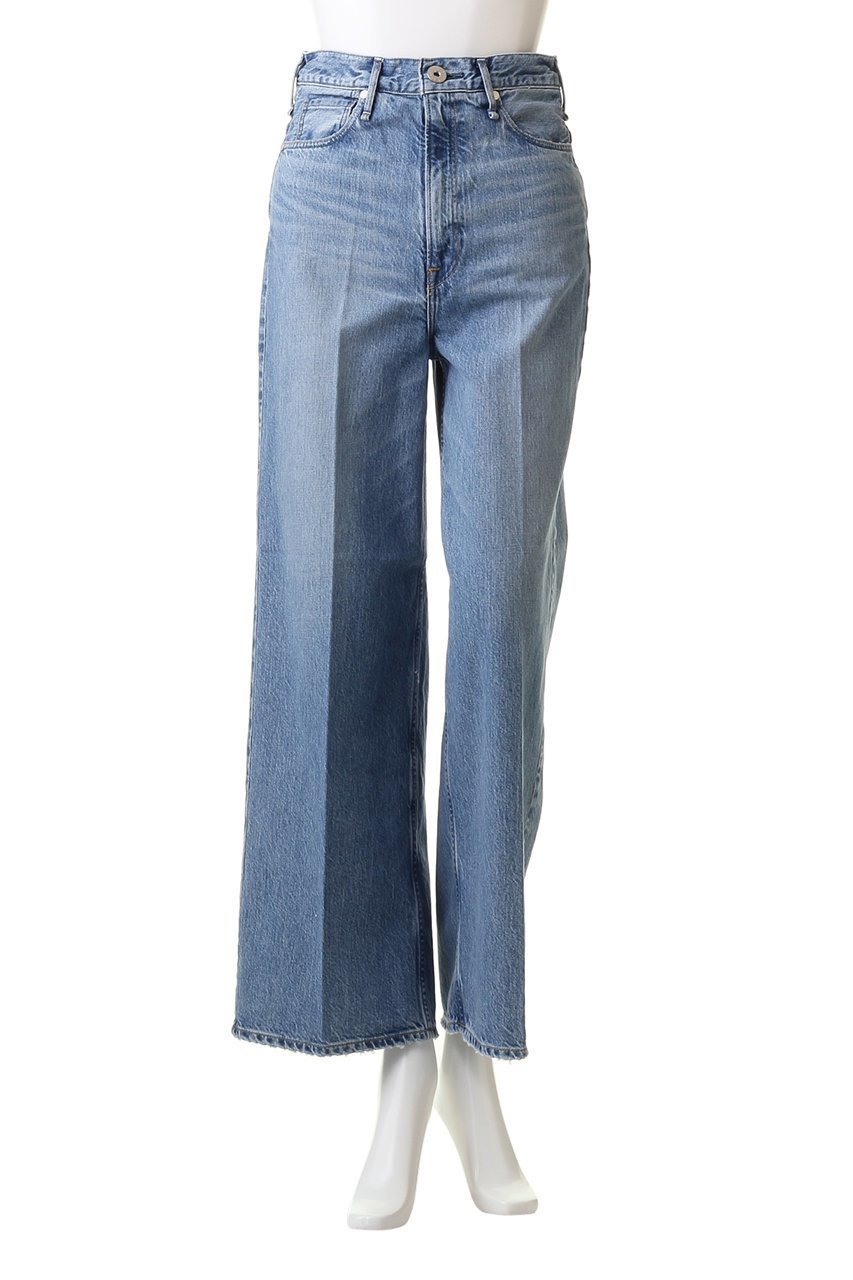 【アッパー ハイツ/upper hights】のTHE SISTER スーパーワイドデニムパンツ 人気、トレンドファッション・服の通販 founy(ファニー) 　ファッション　Fashion　レディースファッション　Fashion for Women　パンツ　Pants & Trousers　デニムパンツ・ジーンズ・美脚デニム　Denim Jeans & Pants　センター　Center, Center Line　デニム　Denim, Jeans Material　トレンド　Trend, Trending Now　フォルム　Silhouette, Form　ワイド　Wide, Wide Fit　other-2|ID: prp329100003791004 ipo3291000000032926655
