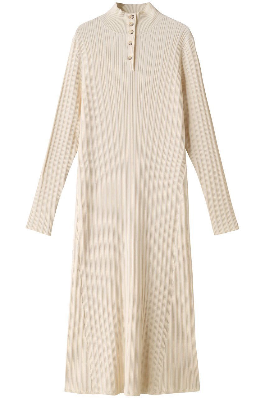 【リムアーク/RIM.ARK】のOpen collar high neck OP/ワンピース 人気、トレンドファッション・服の通販 founy(ファニー) 　ファッション　Fashion　レディースファッション　Fashion for Women　ワンピース　Dresses　チュニック　Tunic Tops & Dresses　チュニック　Tunic, Long Top　フレア　Flare, Flared　ベーシック　Basic, Essential　ロング　Long, Long-Length　 other-1|ID: prp329100003799653 ipo3291000000034969458