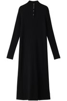 【リムアーク/RIM.ARK】のOpen collar high neck OP/ワンピース 人気、トレンドファッション・服の通販 founy(ファニー) ファッション Fashion レディースファッション Fashion for Women ワンピース Dresses チュニック Tunic Tops & Dresses チュニック Tunic, Long Top フレア Flare, Flared ベーシック Basic, Essential ロング Long, Long-Length thumbnail ブラック|ID: prp329100003799653 ipo3291000000034969460