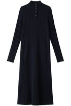 【リムアーク/RIM.ARK】のOpen collar high neck OP/ワンピース 人気、トレンドファッション・服の通販 founy(ファニー) ファッション Fashion レディースファッション Fashion for Women ワンピース Dresses チュニック Tunic Tops & Dresses チュニック Tunic, Long Top フレア Flare, Flared ベーシック Basic, Essential ロング Long, Long-Length thumbnail ネイビー|ID: prp329100003799653 ipo3291000000034969461