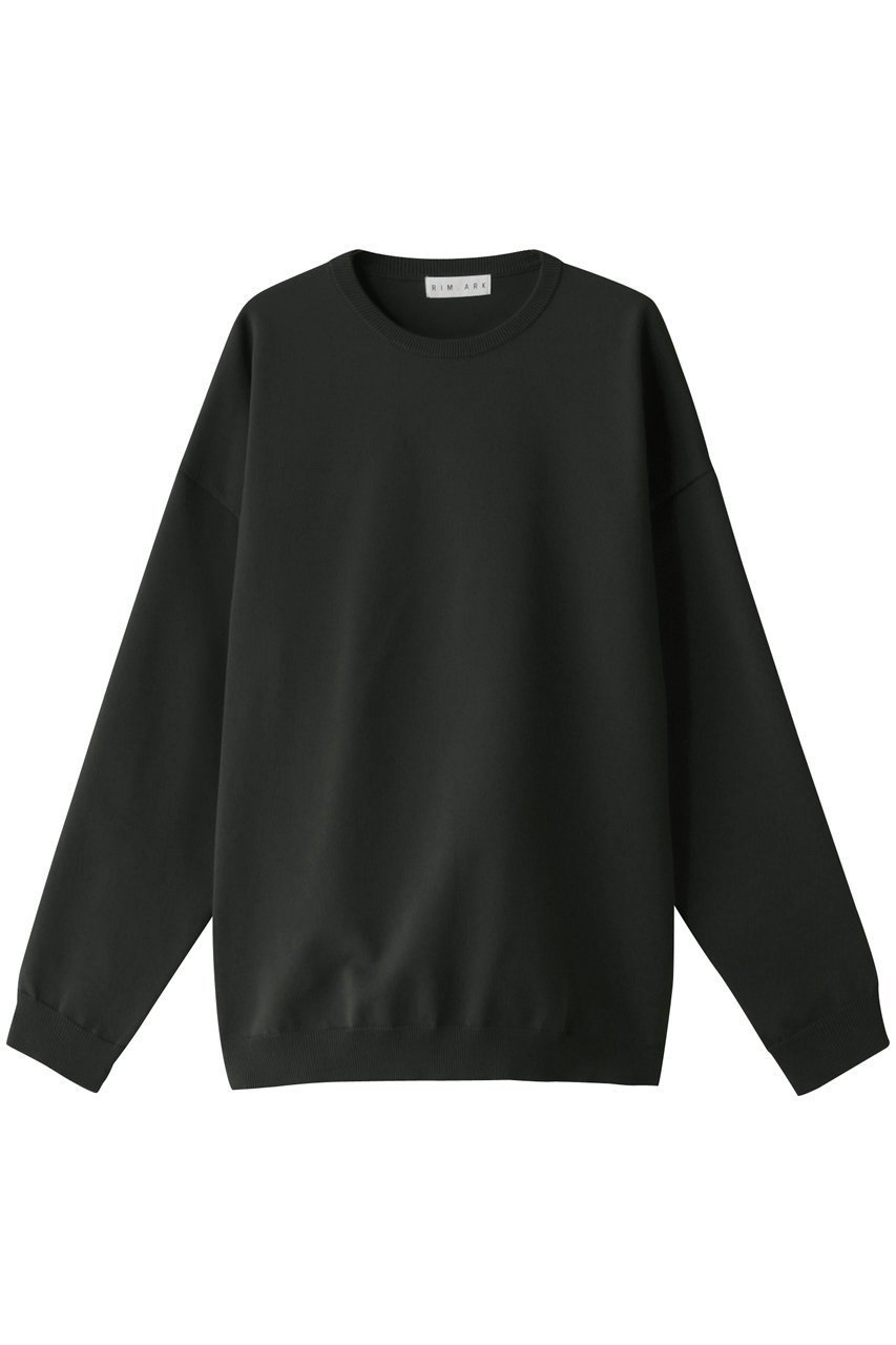 【リムアーク/RIM.ARK】のBasic R-neck knit PO(LARGE)/ニット インテリア・キッズ・メンズ・レディースファッション・服の通販 founy(ファニー) 　ファッション　Fashion　レディースファッション　WOMEN　トップス・カットソー　Tops/Tshirt　ニット　Knit Tops　プルオーバー　Pullover　インナー　Inner　カットソー　Cut And Sew　スウェット　Sweat　ベーシック　Basic　定番　Standard　グレー|ID: prp329100003799654 ipo3291000000032377299
