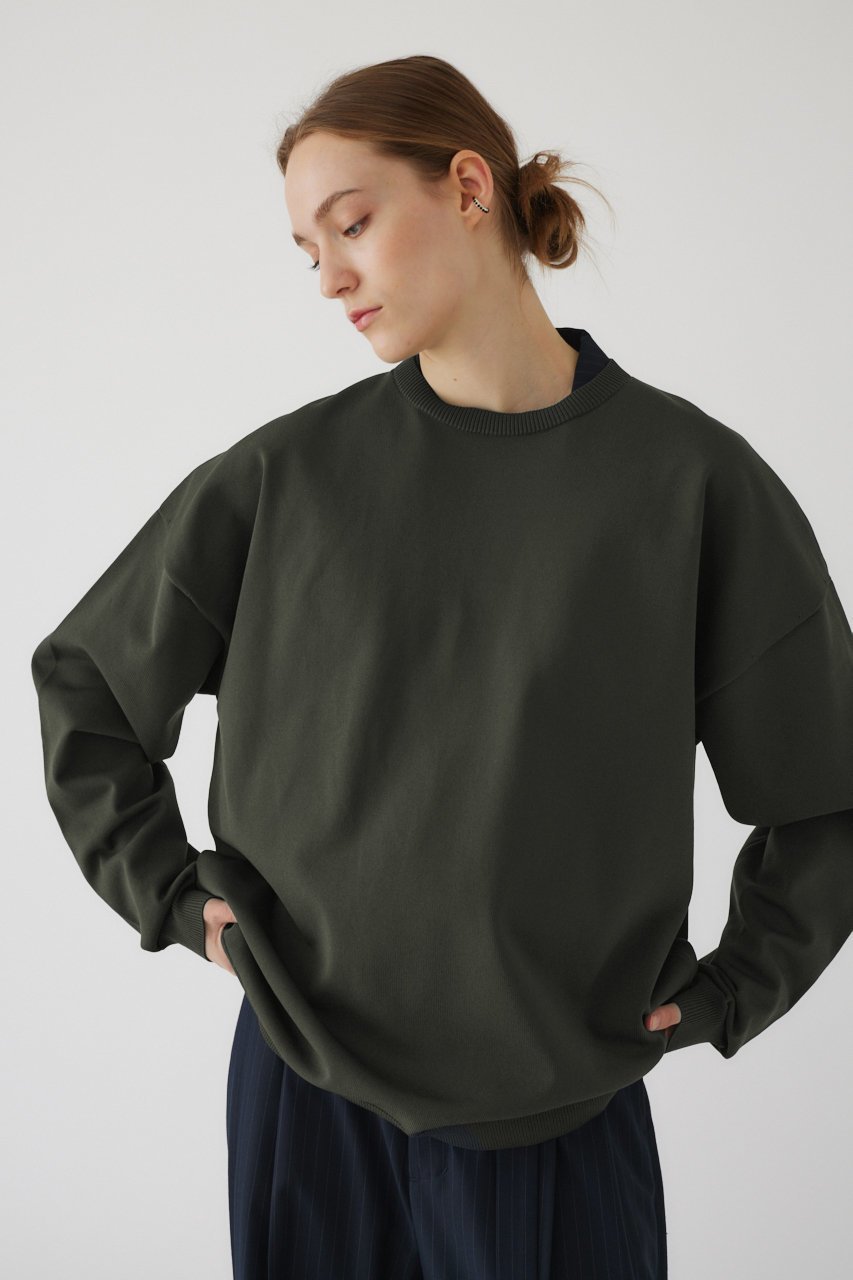 【リムアーク/RIM.ARK】のBasic R-neck knit PO(LARGE)/ニット 人気、トレンドファッション・服の通販 founy(ファニー) 　ファッション　Fashion　レディースファッション　WOMEN　トップス・カットソー　Tops/Tshirt　ニット　Knit Tops　プルオーバー　Pullover　インナー　Inner　カットソー　Cut And Sew　スウェット　Sweat　ベーシック　Basic　定番　Standard　other-8|ID: prp329100003799654 ipo3291000000032377306