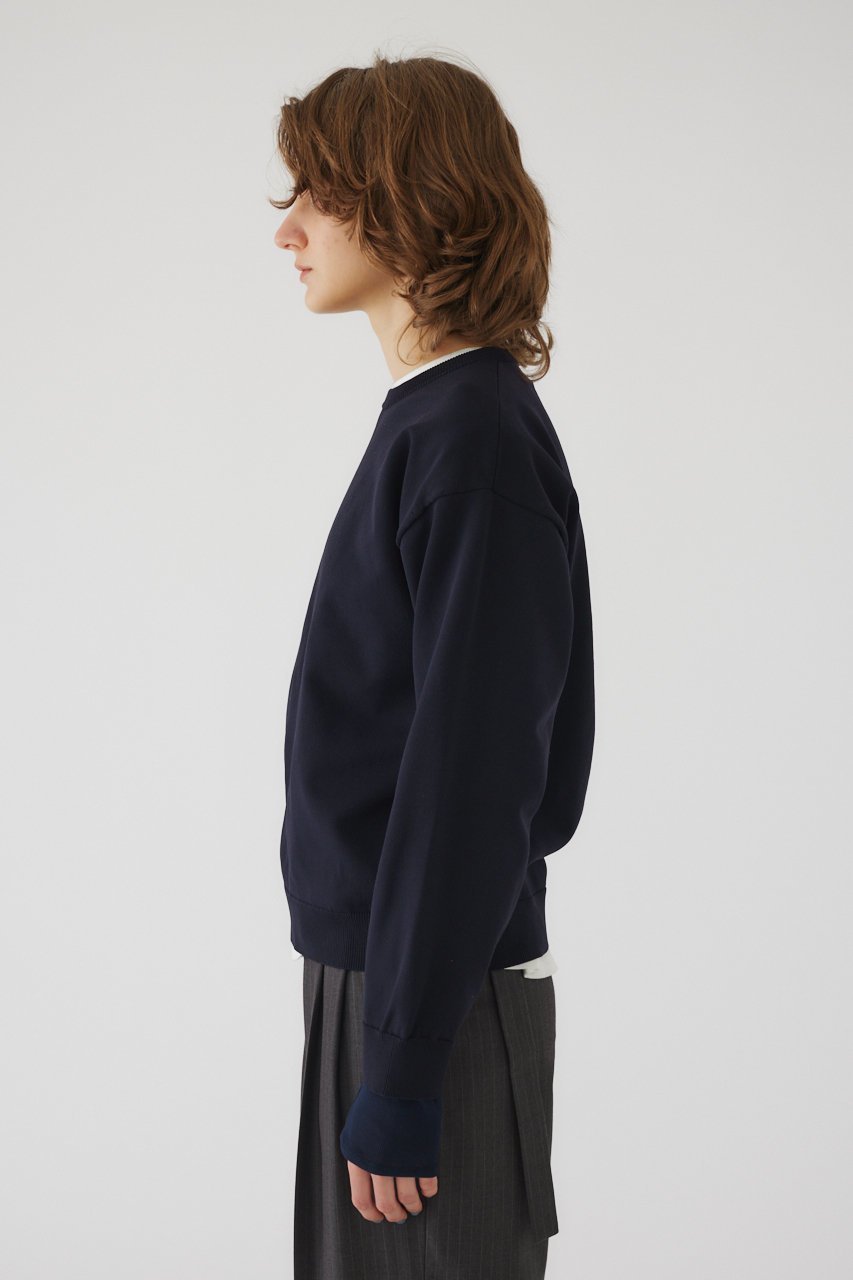 【リムアーク/RIM.ARK】のBasic R-neck knit PO(SMALL)/ニット 人気、トレンドファッション・服の通販 founy(ファニー) 　ファッション　Fashion　レディースファッション　Fashion for Women　トップス・カットソー　Cut & Sew Tops　ニット　Knit Tops & Sweaters　カジュアルプルオーバー・ニットトップス　Pullovers & Knit Tops / Casual Pullovers　インナー　Innerwear　カットソー　Cut and Sewn Top　スウェット / スエット　Sweatshirt, Sweatwear　ベーシック　Basic, Essential　定番　Standard, Basic Item　other-7|ID: prp329100003799655 ipo3291000000032959603
