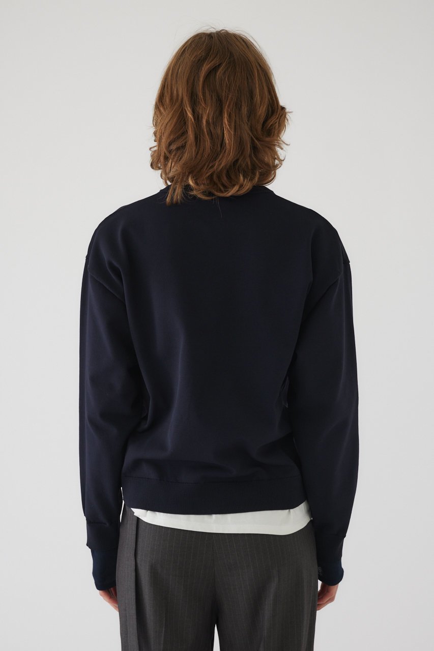 【リムアーク/RIM.ARK】のBasic R-neck knit PO(SMALL)/ニット 人気、トレンドファッション・服の通販 founy(ファニー) 　ファッション　Fashion　レディースファッション　Fashion for Women　トップス・カットソー　Cut & Sew Tops　ニット　Knit Tops & Sweaters　カジュアルプルオーバー・ニットトップス　Pullovers & Knit Tops / Casual Pullovers　インナー　Innerwear　カットソー　Cut and Sewn Top　スウェット / スエット　Sweatshirt, Sweatwear　ベーシック　Basic, Essential　定番　Standard, Basic Item　other-8|ID: prp329100003799655 ipo3291000000032959607