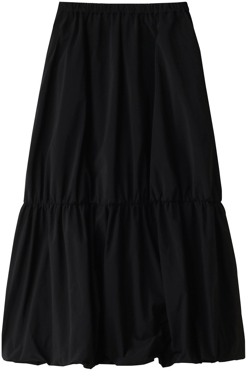 【リムアーク/RIM.ARK】のGather cocoon SK/スカート インテリア・キッズ・メンズ・レディースファッション・服の通販 founy(ファニー) 　ファッション　Fashion　レディースファッション　Fashion for Women　スカート　Skirts　ロングスカート　Long Skirts / Maxi & Midi Skirts　アクセサリー　Fashion Accessories　ギャザー　Gathered, Ruffled　シンプル　Simple, Minimal　スペシャル　Special, Limited Edition　リラックス　Relax, Relaxed Fit　ロング　Long, Long-Length　エレガント 上品　Elegant　ブラック|ID: prp329100003799658 ipo3291000000032822635
