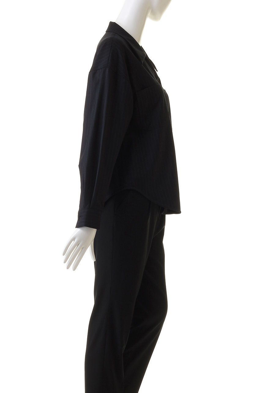 【リムアーク/RIM.ARK】のV cut relaxy SH/シャツ 人気、トレンドファッション・服の通販 founy(ファニー) 　ファッション　Fashion　レディースファッション　WOMEN　トップス・カットソー　Tops/Tshirt　シャツ/ブラウス　Shirts/Blouses　コンパクト　Compact　ジュエリー　Jewelry　ストライプ　Stripe　スリーブ　Sleeve　マニッシュ　Mannish　ロング　Long　other-3|ID: prp329100003799661 ipo3291000000032377025