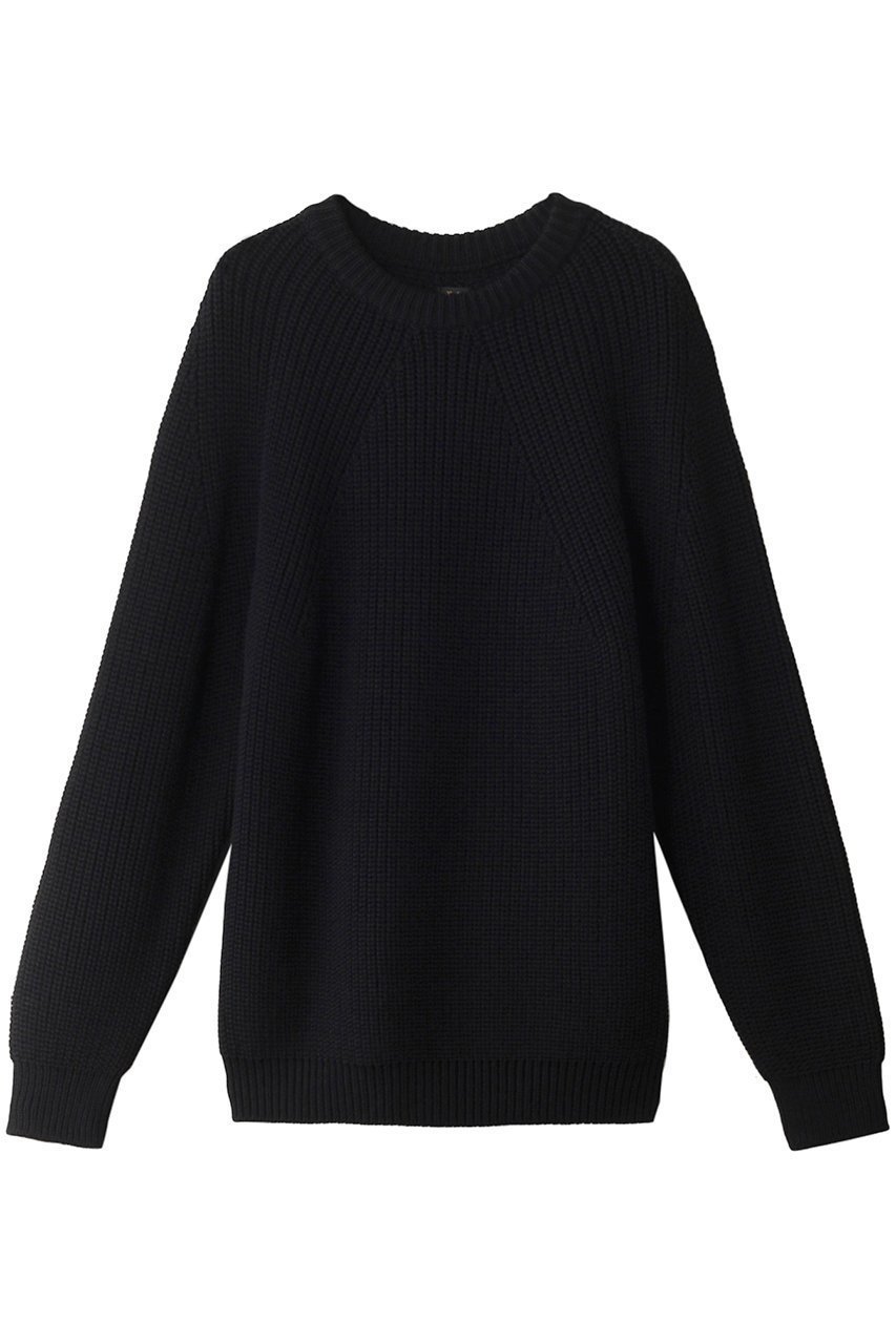 【バトナー/BATONER / MEN】の【MEN】シグニチャークルーネックプルオーバー インテリア・キッズ・メンズ・レディースファッション・服の通販 founy(ファニー) 　ファッション　Fashion　メンズファッション　Fashion for Men　トップス・カットソー　Cut & Sew Tops　ニット・セーター / 定番トップス　Knit Tops & Sweaters　シンプル　Simple, Minimal　スラックス　Slacks, Dress Pants　デニム　Denim, Jeans Material　ベーシック　Basic, Essential　定番　Standard, Basic Item　A/W・秋冬　Autumn/Winter　ブラック|ID: prp329100003804235 ipo3291000000032960678