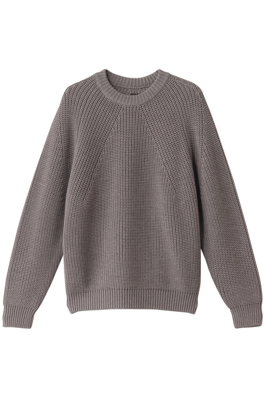 【バトナー/BATONER】のシグニチャークルーネックプルオーバー インテリア・キッズ・メンズ・レディースファッション・服の通販 founy(ファニー) 　ファッション　Fashion　レディースファッション　Fashion for Women　トップス・カットソー　Cut & Sew Tops　ニット　Knit Tops & Sweaters　カジュアルプルオーバー・ニットトップス　Pullovers & Knit Tops / Casual Pullovers　シンプル　Simple, Minimal　トレンド　Trend, Trending Now　A/W・秋冬　Autumn/Winter　グレージュ|ID: prp329100003804239 ipo3291000000032960813