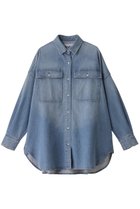 【ヘルシーデニム/Healthy Denim】のAlmond スーパービッグシャツ Light Damage|ID: prp329100003808054 ipo3291000000029885461