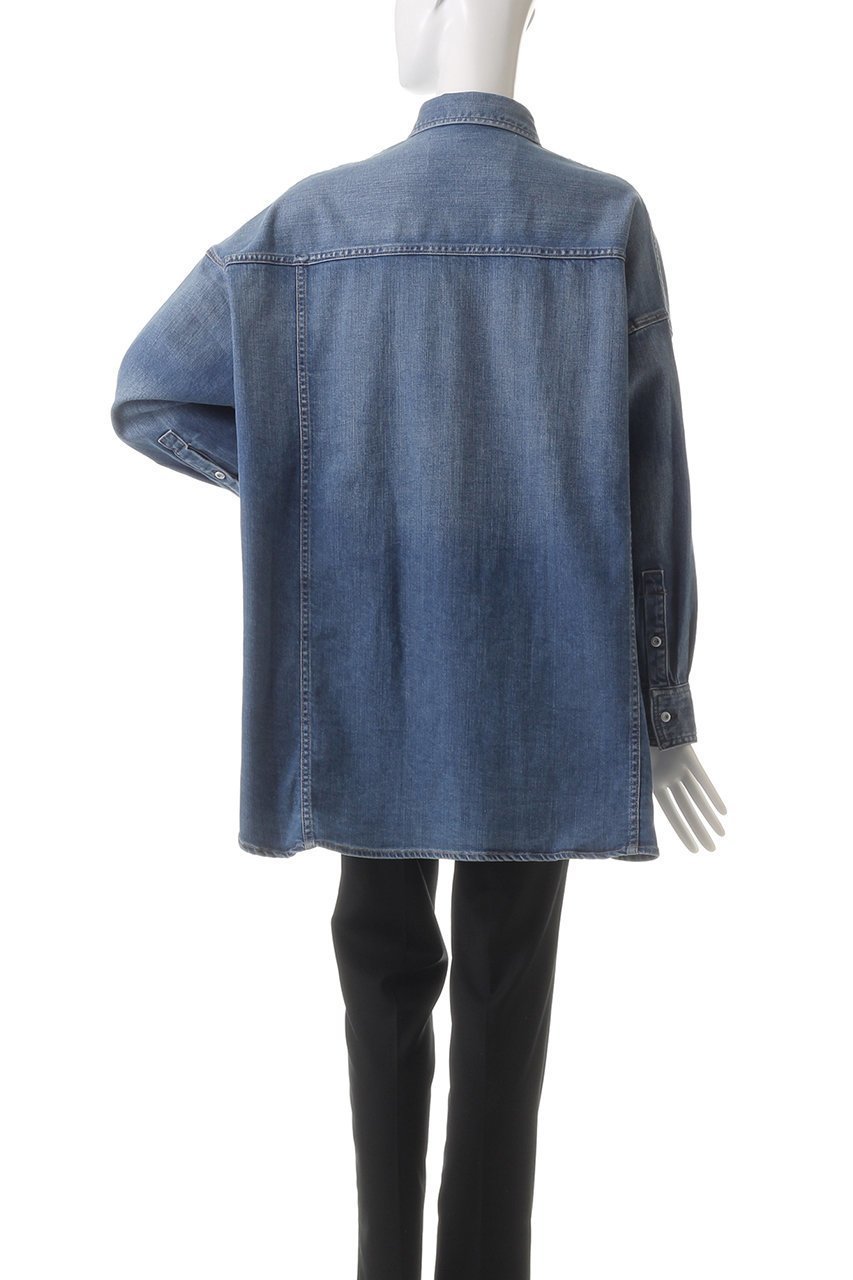 【ヘルシーデニム/Healthy Denim】のAlmond スーパービッグシャツ 人気、トレンドファッション・服の通販 founy(ファニー) 　ファッション　Fashion　レディースファッション　Fashion for Women　トップス・カットソー　Cut & Sew Tops　シャツ・ブラウス・オフィスカジュアル　Elegant Blouses & Button-Ups　スリーブ　Sleeve, Long Sleeve / Short Sleeve　チュニック　Tunic, Long Top　ビッグ　Big, Oversized　ポケット　Pocket, Pocket Detail　ロング　Long, Long-Length　羽織　Haori, Light Jacket　other-4|ID: prp329100003808054 ipo3291000000035740137