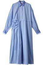 【ナゴンスタンス/nagonstans】のソフトブロード フレアSH DRS/シャツドレス 人気、トレンドファッション・服の通販 founy(ファニー) ファッション Fashion レディースファッション Fashion for Women ワンピース Dresses フォーマル・パーティードレス・結婚式用ドレス Elegant & Casual Dresses チュニック Tunic Tops & Dresses アシンメトリー Asymmetrical Style チュニック Tunic, Long Top ドレス Dress, One-Piece フレア Flare, Flared ブロード Broadcloth, Fine Cotton ポケット Pocket, Pocket Detail ロング Long, Long-Length thumbnail Water|ID: prp329100003810299 ipo3291000000032899795