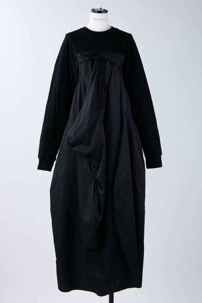 【ナゴンスタンス/nagonstans】のPEサテン Docking DRS/ドレス・ワンピース インテリア・キッズ・メンズ・レディースファッション・服の通販 founy(ファニー) https://founy.com/ ファッション Fashion レディースファッション Fashion for Women ワンピース Dresses フォーマル・パーティードレス・結婚式用ドレス Elegant & Casual Dresses チュニック Tunic Tops & Dresses アシンメトリー Asymmetrical Style サテン Satin, Glossy Fabric シューズ Shoes, Footwear スニーカー Sneakers, Trainers ソックス Socks, Hosiery チュニック Tunic, Long Top ドレス Dress, One-Piece ドレープ Drape, Draping Fabric ロング Long, Long-Length エレガント 上品 Elegant 長袖 Long Sleeve, Full Sleeve |ID: prp329100003810301 ipo3291000000032899809