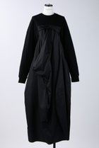 【ナゴンスタンス/nagonstans】のPEサテン Docking DRS/ドレス・ワンピース Black|ID: prp329100003810301 ipo3291000000032899813