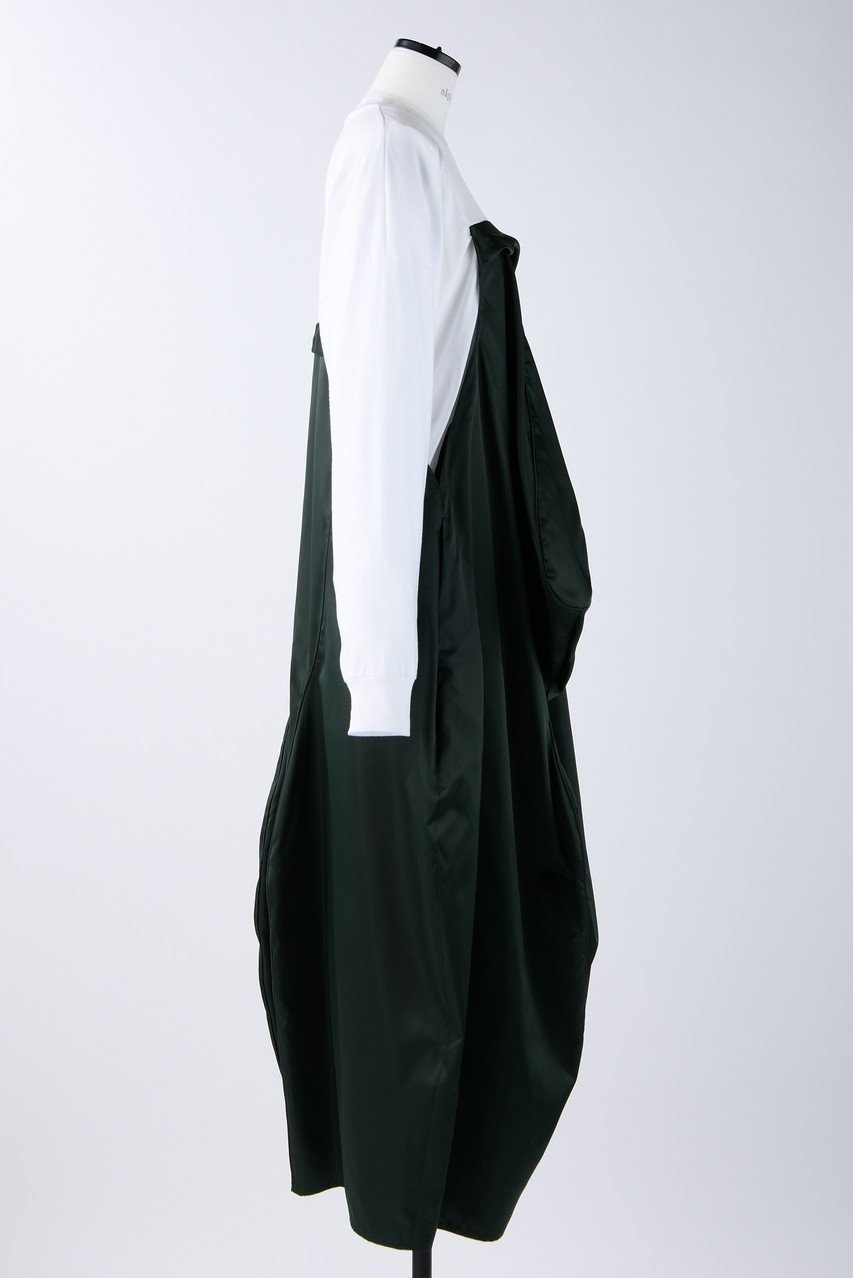 【ナゴンスタンス/nagonstans】のPEサテン Docking DRS/ドレス・ワンピース 人気、トレンドファッション・服の通販 founy(ファニー) 　ファッション　Fashion　レディースファッション　Fashion for Women　ワンピース　Dresses　フォーマル・パーティードレス・結婚式用ドレス　Elegant & Casual Dresses　チュニック　Tunic Tops & Dresses　アシンメトリー　Asymmetrical Style　サテン　Satin, Glossy Fabric　シューズ　Shoes, Footwear　スニーカー　Sneakers, Trainers　ソックス　Socks, Hosiery　チュニック　Tunic, Long Top　ドレス　Dress, One-Piece　ドレープ　Drape, Draping Fabric　ロング　Long, Long-Length　エレガント 上品　Elegant　長袖　Long Sleeve, Full Sleeve　other-4|ID: prp329100003810301 ipo3291000000032899824
