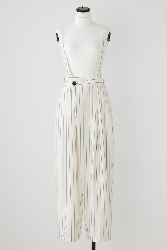 【ナゴンスタンス/nagonstans】のTR Stripe Over lapサスペンダー PT/パンツ インテリア・キッズ・メンズ・レディースファッション・服の通販 founy(ファニー) https://founy.com/ ファッション Fashion レディースファッション WOMEN パンツ Pants ウォッシャブル Washable サスペンダー Suspenders ストライプ Stripe センター Center ポケット Pocket エレガント 上品 Elegant |ID: prp329100003810304 ipo3291000000025073402