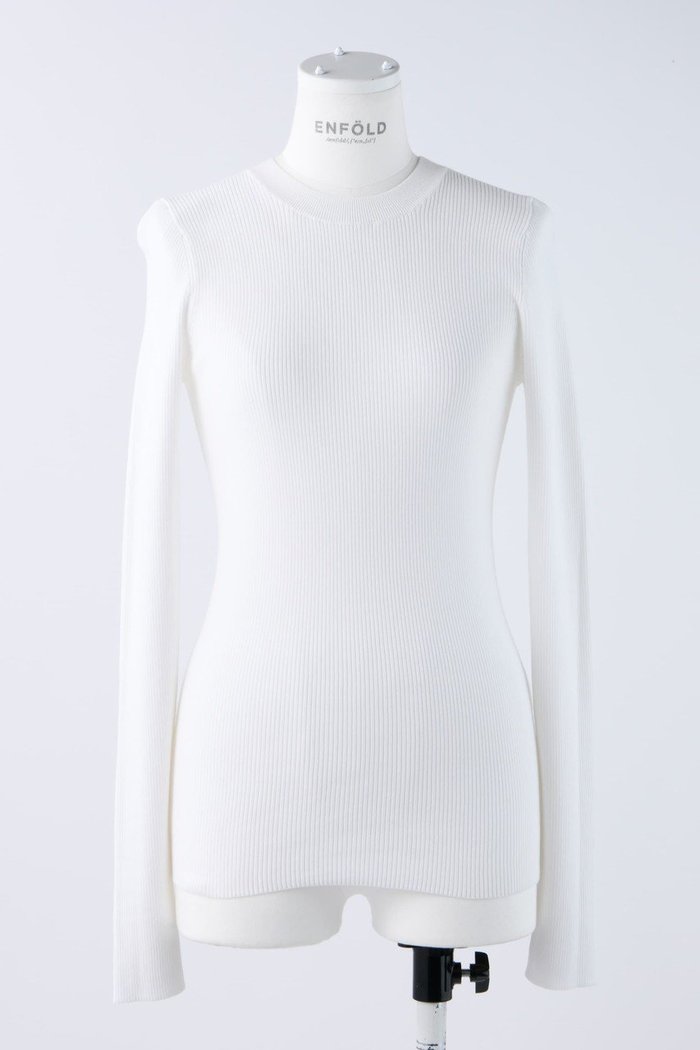 【エンフォルド/ENFOLD】のCrew Knit/ニット インテリア・キッズ・メンズ・レディースファッション・服の通販 founy(ファニー) https://founy.com/ ファッション Fashion レディースファッション Fashion for Women トップス・カットソー Cut & Sew Tops ニット Knit Tops & Sweaters カジュアルプルオーバー・ニットトップス Pullovers & Knit Tops / Casual Pullovers おすすめ Recommended / Our Picks ベーシック Basic, Essential |ID: prp329100003810310 ipo3291000000036760061