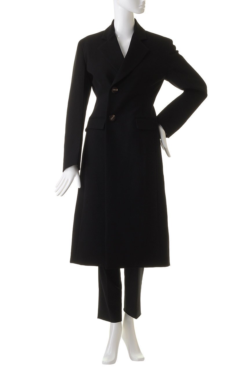 【エンフォルド/ENFOLD】のポリエステルダブルクロス シェイプロングコート 人気、トレンドファッション・服の通販 founy(ファニー) ファッション Fashion レディースファッション Fashion for Women アウター Coat / Outerwear Collection コート・ロングコート・ピーコート Long Coats, Peacoats & More シェイプ Shape, Slim Fit ストレッチ Stretch, Stretchy Fabric ダブル Double, Double-Breasted ロング Long, Long-Length ワンポイント One Point, Statement Accent other-2|ID: prp329100003810318 ipo3291000000032947464