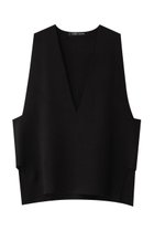 【ミズイロ インド/mizuiro ind】のv neck tunic vest ベスト black|ID: prp329100003812958 ipo3291000000025083825
