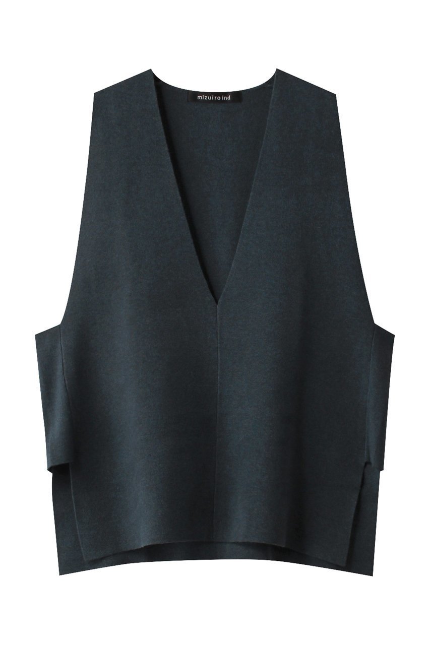 【ミズイロ インド/mizuiro ind】のv neck tunic vest ベスト 人気、トレンドファッション・服の通販 founy(ファニー) 　ファッション　Fashion　レディースファッション　WOMEN　トップス・カットソー　Tops/Tshirt　ニット　Knit Tops　ベスト/ジレ　Gilets/Vests　プルオーバー　Pullover　チュニック　Tunic　ベスト　Vest　 other-1|ID: prp329100003812958 ipo3291000000029937912