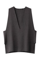 【ミズイロ インド/mizuiro ind】のv neck tunic vest ベスト c.gray|ID: prp329100003812958 ipo3291000000029937914