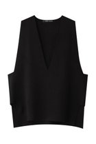 【ミズイロ インド/mizuiro ind】のv neck tunic vest ベスト black|ID: prp329100003812958 ipo3291000000029937915