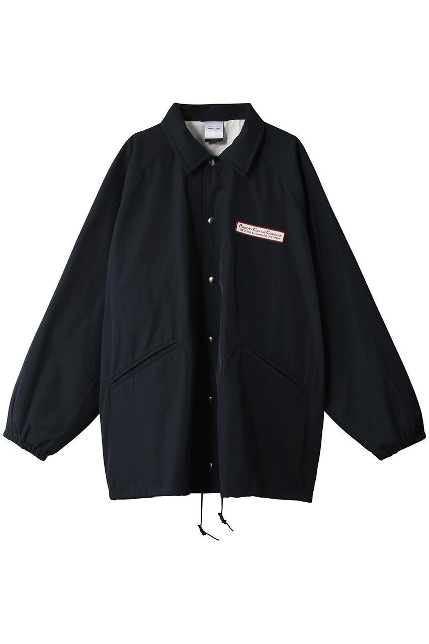 【パロットキャンバス/PARROTT CANVAS】のコーチジャケット インテリア・キッズ・メンズ・レディースファッション・服の通販 founy(ファニー) 　ファッション　Fashion　レディースファッション　WOMEN　アウター　Coat Outerwear　ジャケット　Jackets　ブルゾン　Blouson/Jackets　ジャケット　Jacket　トレンド　Trend　ブルゾン　Blouson　ポケット　Pocket　エレガント 上品　Elegant　雑誌　Magazine　ネイビー|ID: prp329100003812968 ipo3291000000029678671