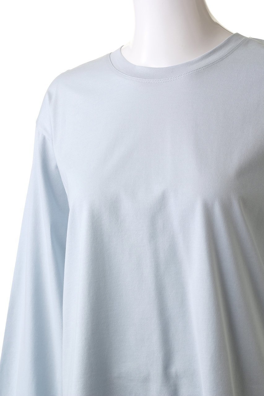 【プレインピープル/PLAIN PEOPLE】のロータスクロスジャージロングスリーブTシャツ 人気、トレンドファッション・服の通販 founy(ファニー) 　ファッション　Fashion　レディースファッション　WOMEN　トップス・カットソー　Tops/Tshirt　シャツ/ブラウス　Shirts/Blouses　ロング / Tシャツ　T-Shirts　カットソー　Cut and Sewn　インナー　Inner　シンプル　Simple　スリーブ　Sleeve　ロング　Long　other-5|ID: prp329100003812987 ipo3291000000032086227