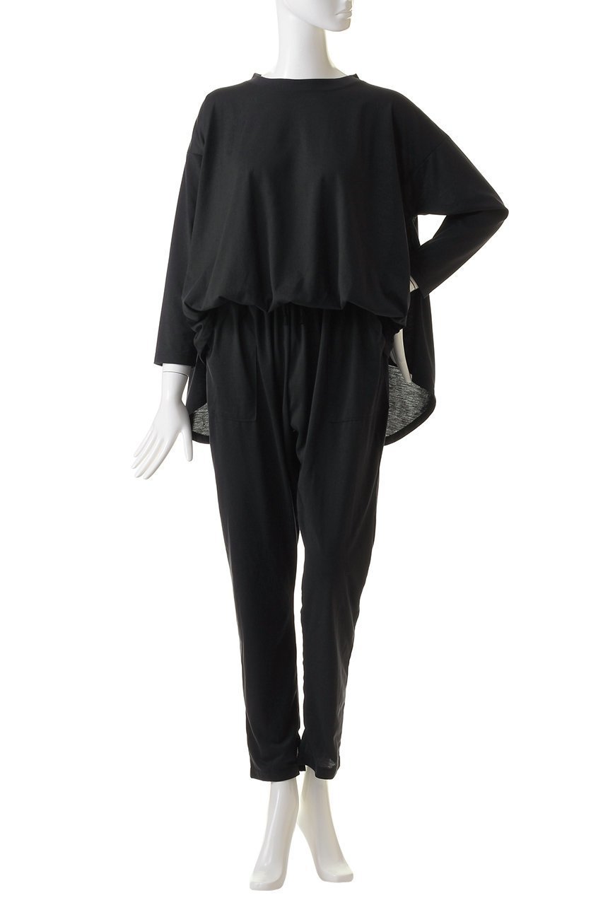 【コグ ザビッグスモーク/COGTHEBIGSMOKE】の【ELLE SHOP限定】JOLEE ジャンプスーツ 人気、トレンドファッション・服の通販 founy(ファニー) 　ファッション　Fashion　レディースファッション　Fashion for Women　パンツ　Pants & Trousers　スクエア　Square, Square Shape　ストレート　Straight, Straight Cut　スーツ　Suit, Formalwear　ラグジュアリー　Luxury, Elegant　吸水　Absorbent, Quick-Dry　夏　Summer　旅行　Travel　other-2|ID: prp329100003812996 ipo3291000000035418902