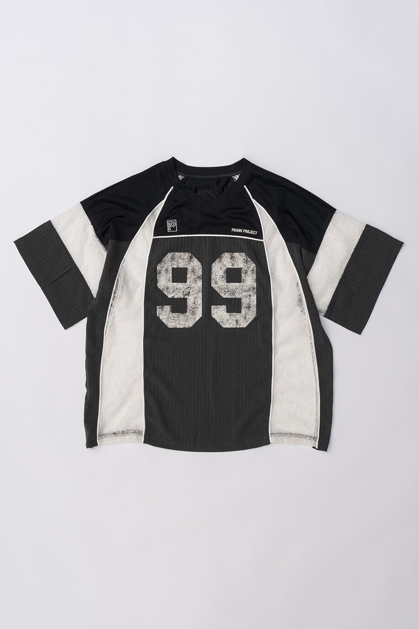 【プランク プロジェクト/PRANK PROJECT】のナンバリングTEE / Numbered Tee インテリア・キッズ・メンズ・レディースファッション・服の通販 founy(ファウニー) 　ファッション　Fashion　レディースファッション　Fashion for Women　トップス・カットソー　Cut & Sew Tops　シャツ・ブラウス・オフィスカジュアル　Elegant Blouses & Button-Ups　ロングTシャツ・Tシャツ　Longline T-Shirts & Tees　カットソー・ベーシックTシャツ　Cut-and-Sewn Tops / Stretch Tees & Basics　おすすめ　Recommended / Our Picks　ショート　Short, Short Length　ストライプ　Stripe, Striped Pattern　スラックス　Slacks, Dress Pants　スリーブ　Sleeve, Long Sleeve / Short Sleeve　デニム　Denim, Jeans Material　トレンド　Trend, Trending Now　ミックス　Mix, Mixed Style　レース　Lace, Lace Fabric　GRY(グレー)|ID: prp329100003813037 ipo3291000000036986561