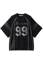 【プランク プロジェクト/PRANK PROJECT】のナンバリングTEE / Numbered Tee 大人の最旬トレンドファッション＆コーディネート founy(ファウニー) ファッション Fashion レディースファッション Fashion for Women トップス・カットソー Cut & Sew Tops シャツ・ブラウス・オフィスカジュアル Elegant Blouses & Button-Ups ロングTシャツ・Tシャツ Longline T-Shirts & Tees カットソー・ベーシックTシャツ Cut-and-Sewn Tops / Stretch Tees & Basics おすすめ Recommended / Our Picks ショート Short, Short Length ストライプ Stripe, Striped Pattern スラックス Slacks, Dress Pants スリーブ Sleeve, Long Sleeve / Short Sleeve デニム Denim, Jeans Material トレンド Trend, Trending Now ミックス Mix, Mixed Style レース Lace, Lace Fabric thumbnail NVY(ネイビー)|ID: prp329100003813037 ipo3291000000036986562