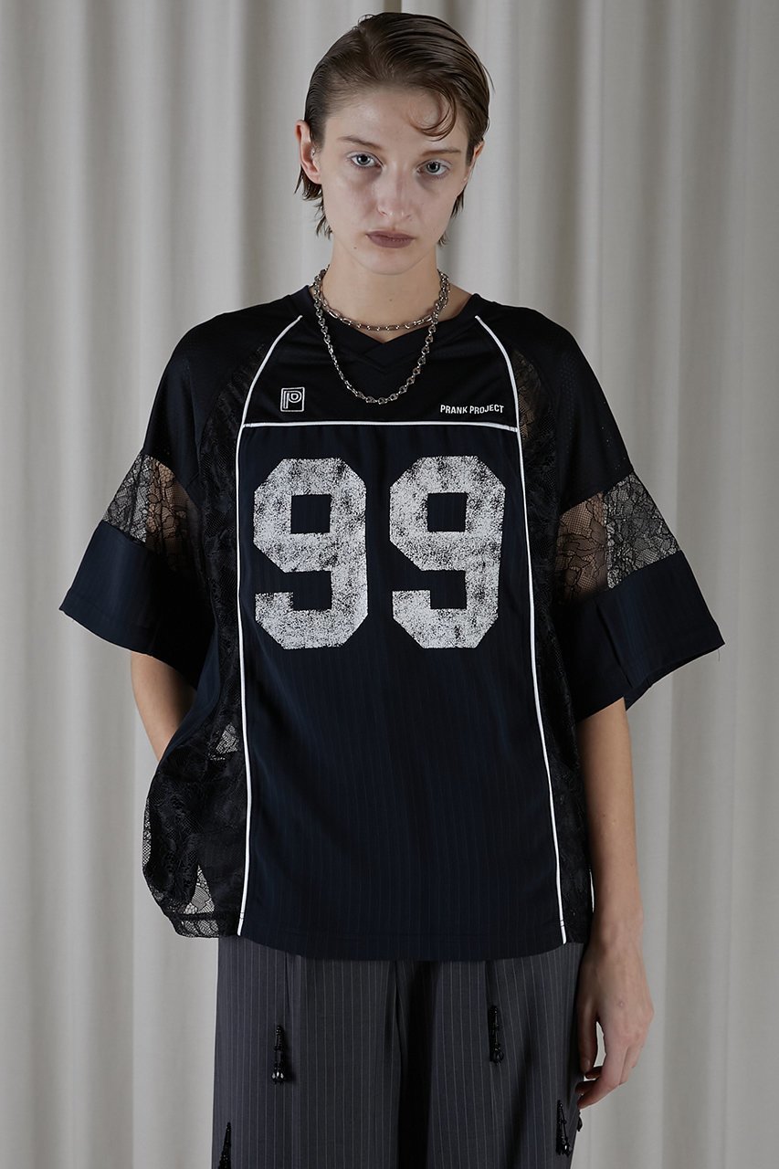 【プランク プロジェクト/PRANK PROJECT】のナンバリングTEE / Numbered Tee 大人の最旬トレンドファッション＆コーディネート founy(ファウニー) 　ファッション　Fashion　レディースファッション　Fashion for Women　トップス・カットソー　Cut & Sew Tops　シャツ・ブラウス・オフィスカジュアル　Elegant Blouses & Button-Ups　ロングTシャツ・Tシャツ　Longline T-Shirts & Tees　カットソー・ベーシックTシャツ　Cut-and-Sewn Tops / Stretch Tees & Basics　おすすめ　Recommended / Our Picks　ショート　Short, Short Length　ストライプ　Stripe, Striped Pattern　スラックス　Slacks, Dress Pants　スリーブ　Sleeve, Long Sleeve / Short Sleeve　デニム　Denim, Jeans Material　トレンド　Trend, Trending Now　ミックス　Mix, Mixed Style　レース　Lace, Lace Fabric　other-7|ID: prp329100003813037 ipo3291000000036986575