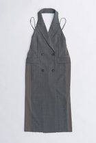 【プランク プロジェクト/PRANK PROJECT】のテーラードジレドレス / Tailored Gilet Dress GRY(グレー)|ID:prp329100003813042