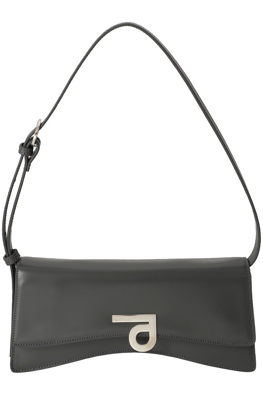 【プランク プロジェクト/PRANK PROJECT】のロゴプレートナローバッグ / Logo Plate Narrow Bag インテリア・キッズ・メンズ・レディースファッション・服の通販 founy(ファニー) 　ファッション　Fashion　レディースファッション　Fashion for Women　バッグ　Bags　ポーチ&ミニバッグ　Pouches & Mini Bags　フォルム　Silhouette, Form　プレート　Plate, Dish　エレガント 上品　Elegant　GRY(グレー)|ID: prp329100003813051 ipo3291000000032795996