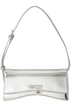 【プランク プロジェクト/PRANK PROJECT】のロゴプレートナローバッグ / Logo Plate Narrow Bag SLV(シルバー)|ID: prp329100003813051 ipo3291000000032796002