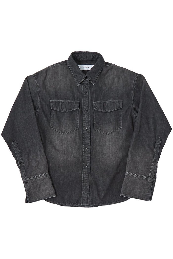 【ザ ストア バイ シー/THE STORE by C】のデニムシャツ インテリア・キッズ・メンズ・レディースファッション・服の通販 founy(ファニー) https://founy.com/ ファッション Fashion レディースファッション WOMEN トップス・カットソー Tops/Tshirt シャツ/ブラウス Shirts/Blouses おすすめ Recommend スリーブ Sleeve デニム Denim ロング Long |ID: prp329100003813054 ipo3291000000029828139