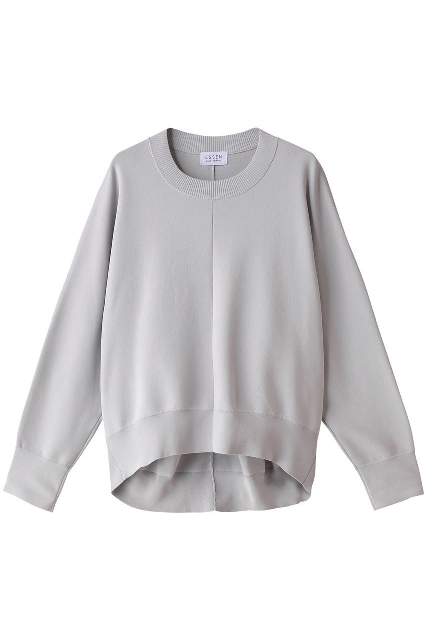 【エッセン ロートレアモン/ESSEN LAUTREAMONT】のWISTERIAニット インテリア・キッズ・メンズ・レディースファッション・服の通販 founy(ファニー) 　ファッション　Fashion　レディースファッション　Fashion for Women　トップス・カットソー　Cut & Sew Tops　ニット　Knit Tops & Sweaters　カジュアルプルオーバー・ニットトップス　Pullovers & Knit Tops / Casual Pullovers　おすすめ　Recommended / Our Picks　カッティング　Cutting Detail　シンプル　Simple, Minimal　トレンド　Trend, Trending Now　フォルム　Silhouette, Form　グレー|ID: prp329100003822759 ipo3291000000035722480