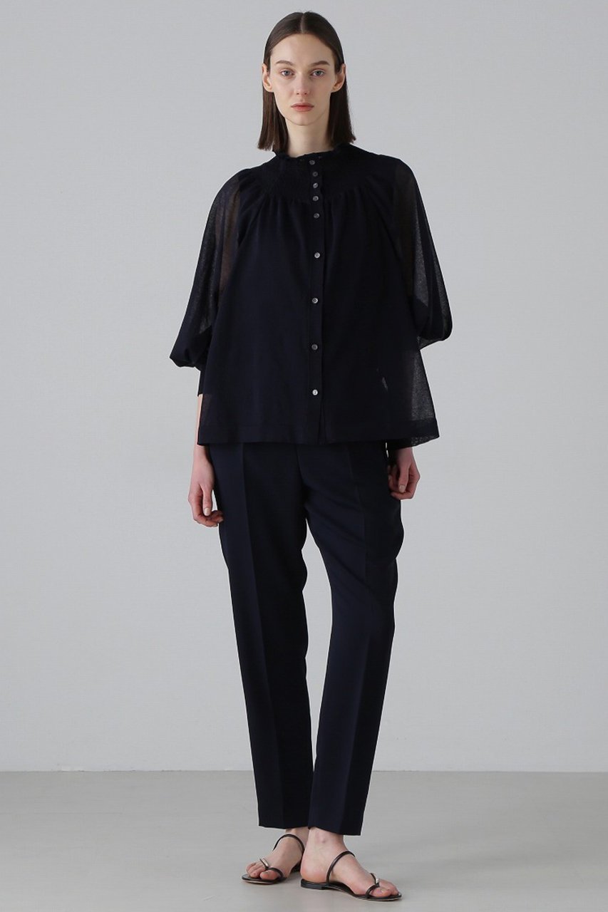 【アドーア/ADORE】のクリアジョーゼットパンツ 人気、トレンドファッション・服の通販 founy(ファニー) ファッション Fashion レディースファッション Fashion for Women パンツ Pants & Trousers おすすめ Recommended / Our Picks ジョーゼット Georgette, Semi-Sheer Fabric セットアップ Set-Up, Coordinated Outfit テーパード Tapered, Tapered Pants ドレープ Drape, Draping Fabric エレガント 上品 Elegant 定番 Standard, Basic Item other-2|ID: prp329100003822778 ipo3291000000035463329