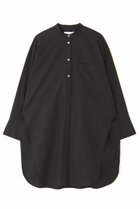 【アドーア/ADORE】のTHOMAS MADON Coブロードブラウス 人気、トレンドファッション・服の通販 founy(ファニー) ファッション Fashion レディースファッション Fashion for Women トップス・カットソー Cut & Sew Tops シャツ・ブラウス・オフィスカジュアル Elegant Blouses & Button-Ups イタリア Italy インナー Innerwear シンプル Simple, Minimal スリット Slit, Slit Detail スリーブ Sleeve, Long Sleeve / Short Sleeve ブロード Broadcloth, Fine Cotton ポケット Pocket, Pocket Detail ロング Long, Long-Length 再入荷 Restock / Back in Stock おすすめ Recommended / Our Picks thumbnail ブラック|ID: prp329100003822784 ipo3291000000034989060