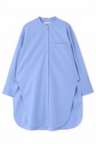 【アドーア/ADORE】のTHOMAS MADON Coブロードブラウス 人気、トレンドファッション・服の通販 founy(ファニー) ファッション Fashion レディースファッション Fashion for Women トップス・カットソー Cut & Sew Tops シャツ・ブラウス・オフィスカジュアル Elegant Blouses & Button-Ups イタリア Italy インナー Innerwear シンプル Simple, Minimal スリット Slit, Slit Detail スリーブ Sleeve, Long Sleeve / Short Sleeve ブロード Broadcloth, Fine Cotton ポケット Pocket, Pocket Detail ロング Long, Long-Length 再入荷 Restock / Back in Stock おすすめ Recommended / Our Picks thumbnail ブルー|ID: prp329100003822784 ipo3291000000034989062