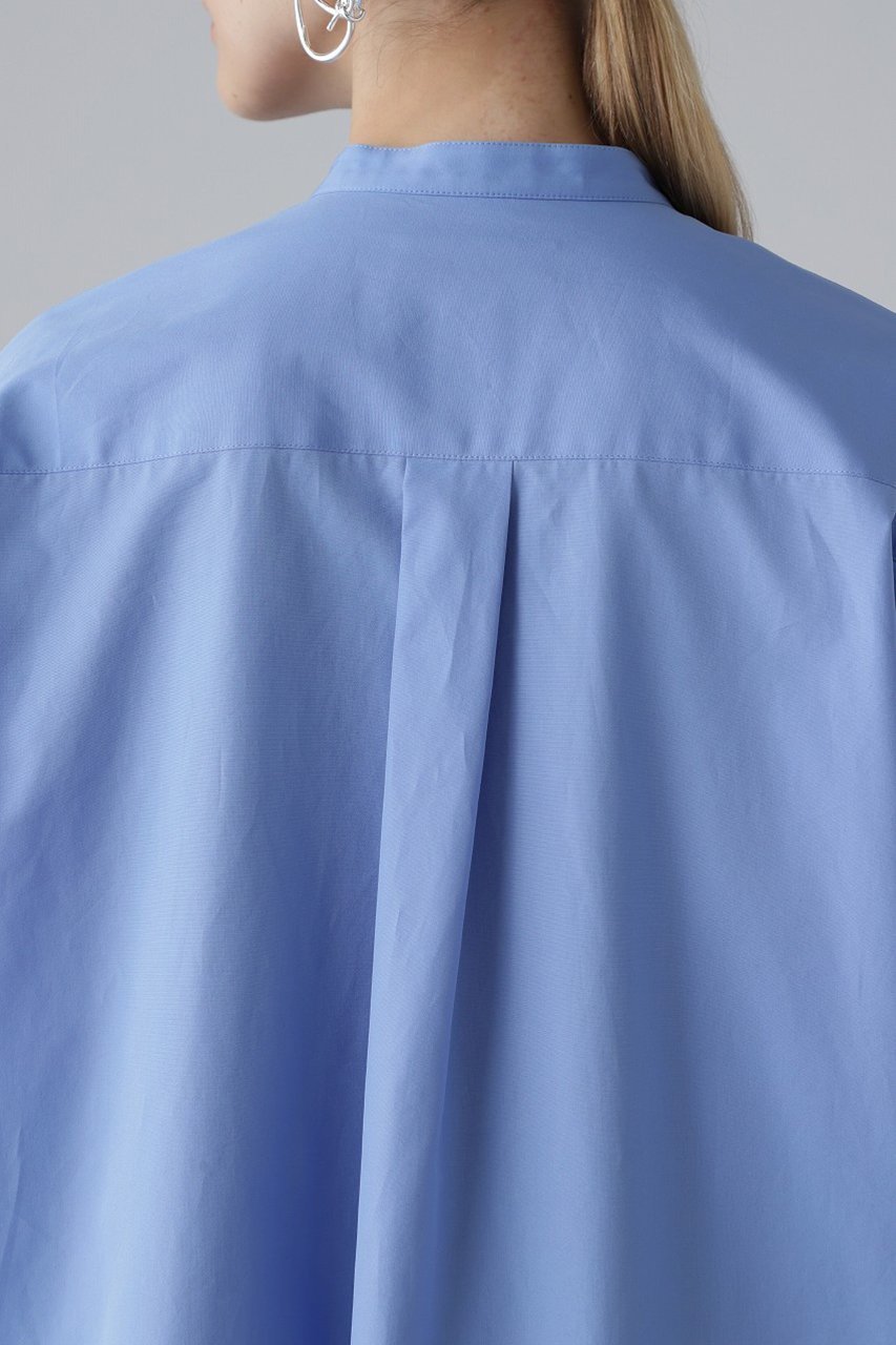 【アドーア/ADORE】のTHOMAS MADON Coブロードブラウス 人気、トレンドファッション・服の通販 founy(ファニー) 　ファッション　Fashion　レディースファッション　Fashion for Women　トップス・カットソー　Cut & Sew Tops　シャツ・ブラウス・オフィスカジュアル　Elegant Blouses & Button-Ups　イタリア　Italy　インナー　Innerwear　シンプル　Simple, Minimal　スリット　Slit, Slit Detail　スリーブ　Sleeve, Long Sleeve / Short Sleeve　ブロード　Broadcloth, Fine Cotton　ポケット　Pocket, Pocket Detail　ロング　Long, Long-Length　再入荷　Restock / Back in Stock　おすすめ　Recommended / Our Picks　other-5|ID: prp329100003822784 ipo3291000000034989070