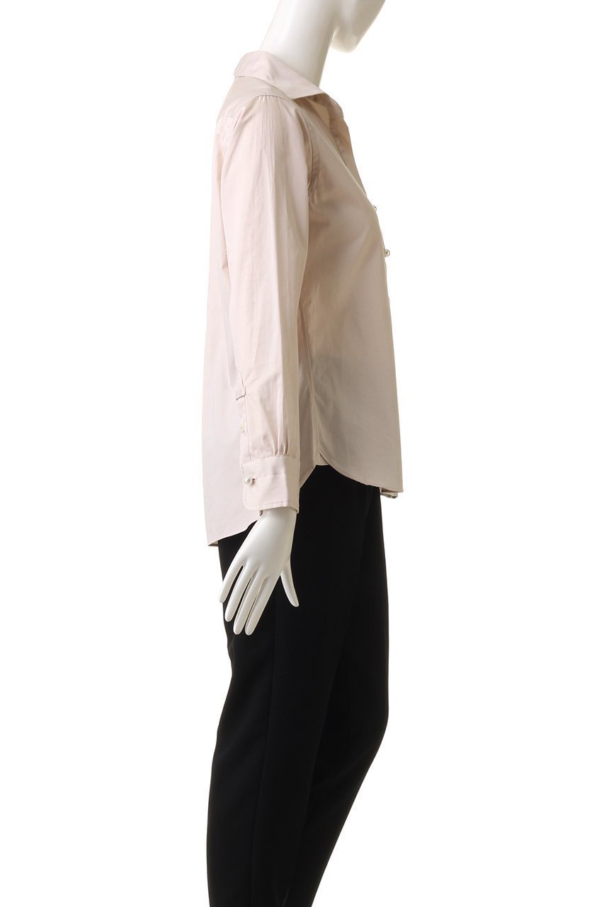 【マルティニーク/martinique】のパールスキッパーブラウス 人気、トレンドファッション・服の通販 founy(ファニー) 　ファッション　Fashion　レディースファッション　Fashion for Women　トップス・カットソー　Cut & Sew Tops　シャツ・ブラウス・オフィスカジュアル　Elegant Blouses & Button-Ups　スキッパー　Skipper, Open Collar　スリーブ　Sleeve, Long Sleeve / Short Sleeve　パール　Pearl, Pearl Accent　ボトム　Bottoms, Lower Wear　ロング　Long, Long-Length　エレガント 上品　Elegant　other-3|ID: prp329100003822818 ipo3291000000032878298