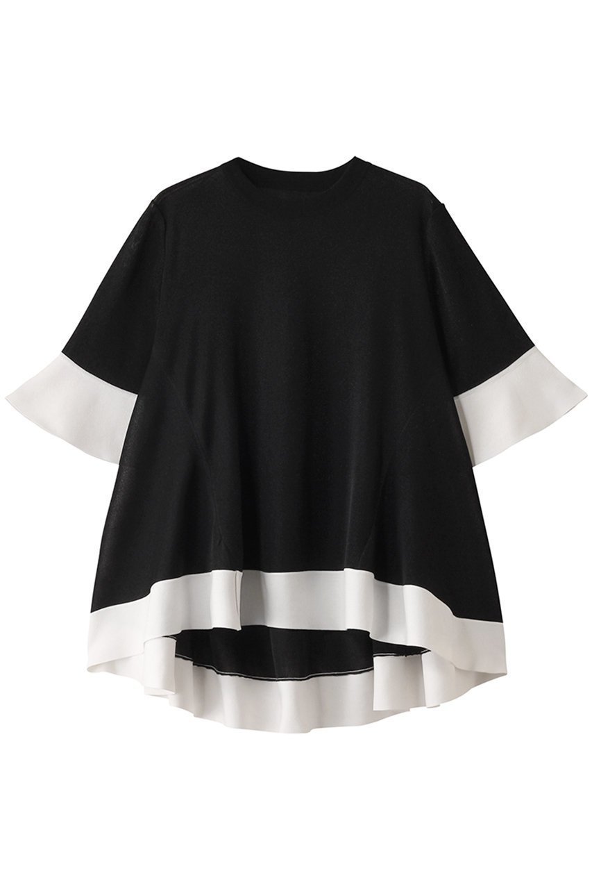 【アドーア/ADORE】のシアーニット インテリア・キッズ・メンズ・レディースファッション・服の通販 founy(ファニー) 　ファッション　Fashion　レディースファッション　Fashion for Women　トップス・カットソー　Cut & Sew Tops　ニット　Knit Tops & Sweaters　カジュアルプルオーバー・ニットトップス　Pullovers & Knit Tops / Casual Pullovers　シンプル　Simple, Minimal　フレア　Flare, Flared　再入荷　Restock / Back in Stock　ブラック|ID: prp329100003828671 ipo3291000000034989138