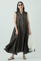【カオス/Chaos】のサンディングシルクワンピース ダークブラウン|ID: prp329100003828728 ipo3291000000032904555