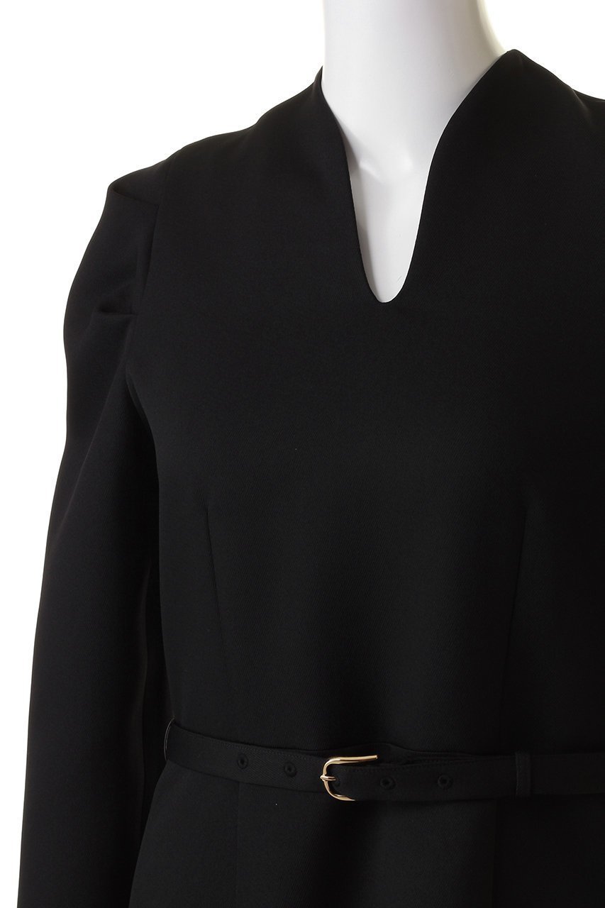【リムアーク/RIM.ARK】のPower shoulder noble OP/ワンピース 人気、トレンドファッション・服の通販 founy(ファニー) 　ファッション　Fashion　レディースファッション　Fashion for Women　ワンピース　Dresses　チュニック　Tunic Tops & Dresses　オケージョン　Occasion Wear　カッティング　Cutting Detail　チュニック　Tunic, Long Top　ロング　Long, Long-Length　other-5|ID: prp329100003830111 ipo3291000000032886650