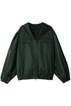 【リムアーク/RIM.ARK】のShirring gather hoodie/フーディ 人気、トレンドファッション・服の通販 founy(ファニー) ファッション Fashion レディースファッション Fashion for Women アウター Coat / Outerwear Collection レディースジャケット・軽アウター Jackets ブルゾンジャケット・スポーティアウター Blouson Jackets イタリア Italy ジャケット Jacket, Outerwear スペシャル Special, Limited Edition ブルゾン Blouson, Bomber Jacket ラグジュアリー Luxury, Elegant エレガント 上品 Elegant 旅行 Travel thumbnail ダークグリーン|ID: prp329100003830113 ipo3291000000034969901