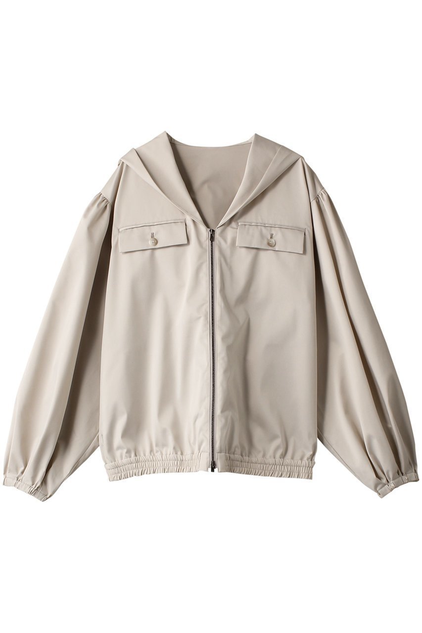 【リムアーク/RIM.ARK】のShirring gather hoodie/フーディ インテリア・キッズ・メンズ・レディースファッション・服の通販 founy(ファニー) 　ファッション　Fashion　レディースファッション　Fashion for Women　アウター　Coat / Outerwear Collection　レディースジャケット・軽アウター　Jackets　ブルゾンジャケット・スポーティアウター　Blouson Jackets　イタリア　Italy　ジャケット　Jacket, Outerwear　スペシャル　Special, Limited Edition　ブルゾン　Blouson, Bomber Jacket　ラグジュアリー　Luxury, Elegant　エレガント 上品　Elegant　旅行　Travel　ライトベージュ|ID: prp329100003830113 ipo3291000000034969902