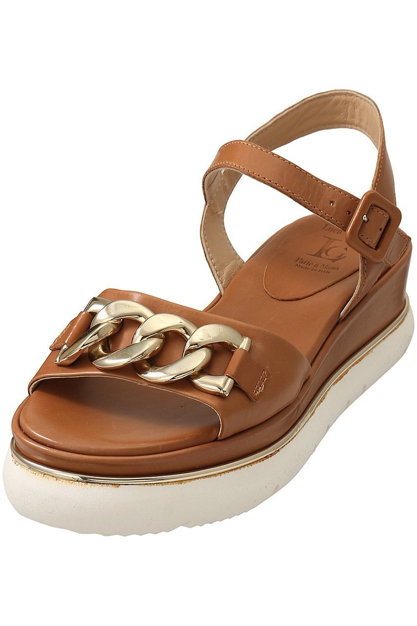 【ルカグロッシ/LucaGrossi】の厚底チェーンサンダル インテリア・キッズ・メンズ・レディースファッション・服の通販 founy(ファニー) ファッション Fashion レディースファッション Fashion for Women なめらか Smooth, Silky Texture サンダル Sandals, Summer Shoes チェーン Chain, Chain Strap リゾート Resort, Vacation Style 今季 This Season, Current Season 厚底 Platform Shoes ブラウン|ID: prp329100003831600 ipo3291000000035060250